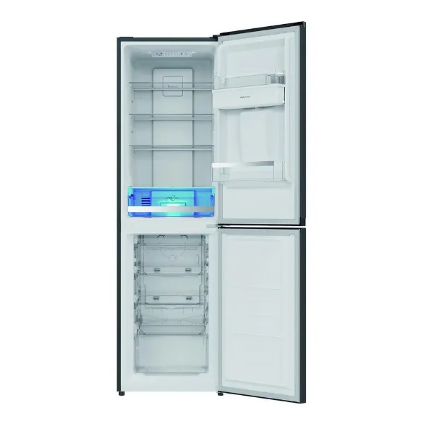 Hotpoint HPKF3241WXR4UK 54.5cm 50/50 Fridge Freezer - Black Steel