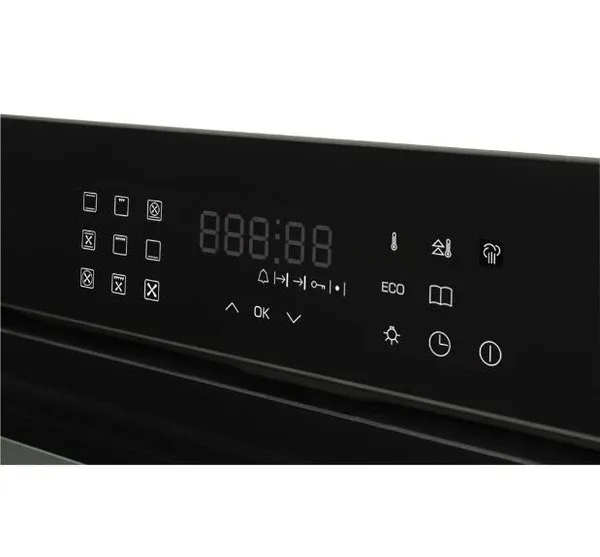 CDA SL400BL/1 Electric Single Oven_Control Panel Detail