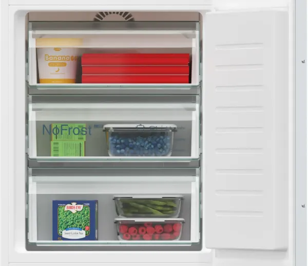 Siemens KI86NVSE0G 177.2 x 54.1 cm Built-in fridge-freezer with freezer at the bottom