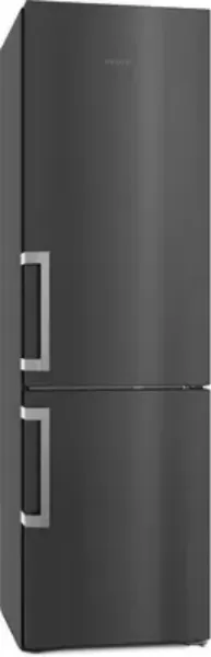 Miele KFN4795ADbst Freestanding 70/30 Fridge Freezer Frost Free - Black Steel - D Rated_main