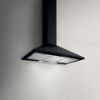 Specifications • Description: Missy 60cm Chimney Hood Black • Colour: Black metal • Type / Style: Wall-mounted chimney hood • Size: 60cm • Energy Efficiency Class: D • Extraction Type: Ducted or recirculating • Speed Settings: 3 • Minimum Airflow: 165m³/h • Maximum Airflow: 395m³/h • Minimum Noise Level: 49dB • Maximum Noise Level: 68dB • Control Type: Push-button • Lighting: 2 x 3W LED • Lighting Intensity: 97 lux • Lighting Colour Temperature: 2700K • Duct Outlet Diameter: 150mm • Charcoal Filter: Optional • Minimum Height Above Electric Hob: 50cm • Minimum Height Above Gas Hob: 65cm • Chimney Included: Yes • Total Absorption: 96W • Net Weight: 6.6kg • Gross Weight: 8.4kg • Box Dimensions (W x D x H): 652 x 293 x 510mm • Warranty: 2 years parts and labour_main