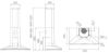 Elica DOLCE-EMB-CH wall-mounted cooker hood_diagram