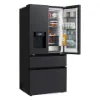 LG GMGS50DEEP 550L No Frost American Style French Door InstaView Fridge Freezer - Black