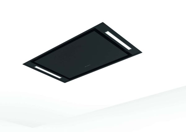Heaven 3.0 BK M Slim A90/2 Black Matt 90cm Ceiling Cooker Hood_front