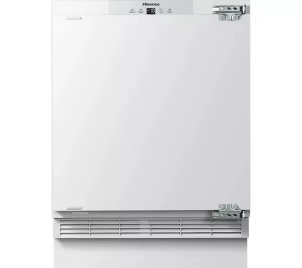 Hisense FUV124D4AWE Integrated Under Counter Freezer with Fixed Door Fixing Kit_main