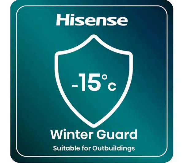Hisense FUV124D4AWE Integrated Under Counter Freezer with Fixed Door Fixing Kit_winter guard