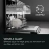 AEG GF5200D2SNM Dishwasher - Stainless Steel - 14 Place Settings