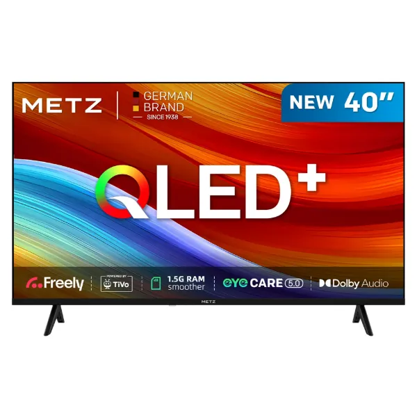 Metz 40MQH6800ZUK 40" HD Smart QLED TV with Freely Power by Tivo - Black_main