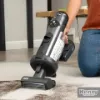 Numatic Henry Quick Pro Cordless Dry Vacuum Cleaner - Grey_carpet