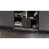 Siemens LJ95BCC60B Integrated Design Hood in Matt Black _above