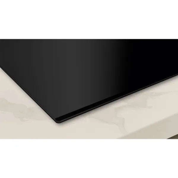 Neff V68FUX4L0 Induction hob with integrated ventilation system in black_corner