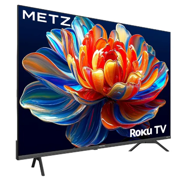 Metz 43MRF6000ZUK 43" 4K DLED Smart TV - Black_angled view 2