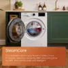 Hotpoint HEV841WUK 8kg 1400 Spin Washing Machine - White_steamcare