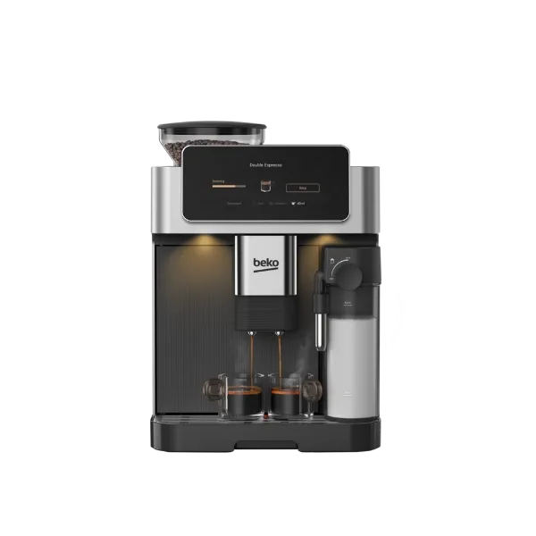 Beko CED7524X CaffeExperto Series Espresso Machine with Integrated Grinder and Milk Cup - Silver