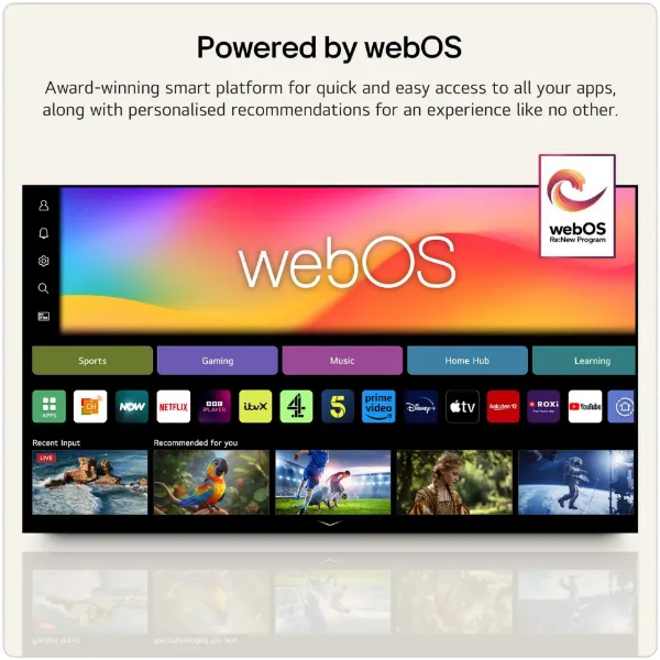 LG OLED48G66LS.AEK 48" 4K OLED evo AI Stand version Smart TV_webOS