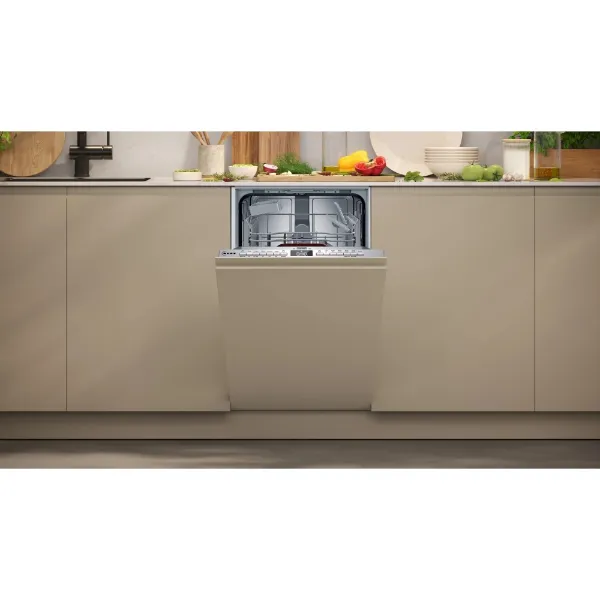 Neff S875HKX32G Fully-integrated dishwasher_installed