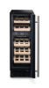 Rangemaster RWC3018BL/ 126150 30cm Wine Cooler in Black with Stainless Steel Trim_empty