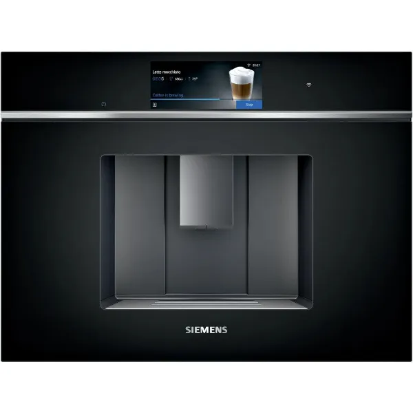 Siemens CT718L1B0 Built-in fully automatic coffee machine in black_front