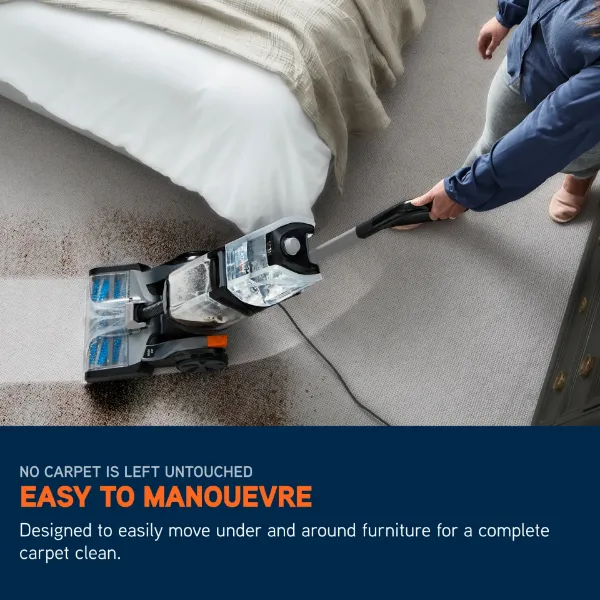 VAX CDCW-SWXC Platinum SmartWash Classic - Silver & Blue_easy to manouevre