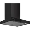 Siemens LC67BDN60B Wall-mounted cooker hood in matt black _front