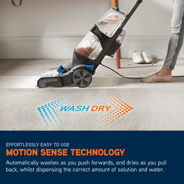 VAX CDCW-SWXS Platinum SmartWash - Charcoal & Blue_motion sense
