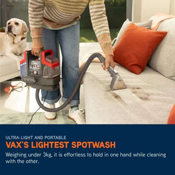 VAX CDSW-MCXS SpotWash Mini - Grey & Red_light