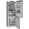 Siemens KG49NVIBG Free-standing fridge-freezer with freezer at bottom in stainless steel_open