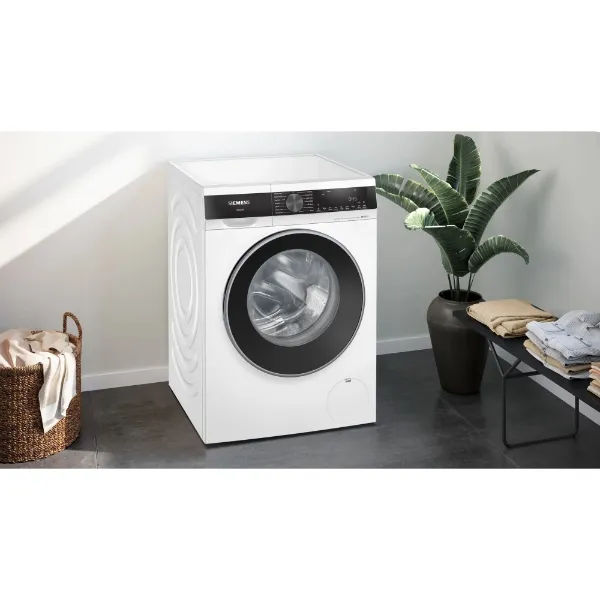 Siemens WG56G2Z4GB Washing machine front loader in white_installed