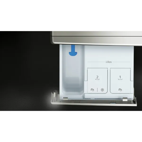 Siemens WG66B2AXGB Washing machine front loader in silver inox_drawer
