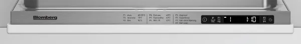 Blomberg LDV42420 Integrated Full Size Dishwasher with SuperGloss - Fixed Hinge - 14 Place Settings