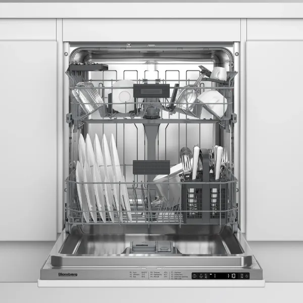 Blomberg LDV42420 Integrated Full Size Dishwasher with SuperGloss - Fixed Hinge - 14 Place Settings
