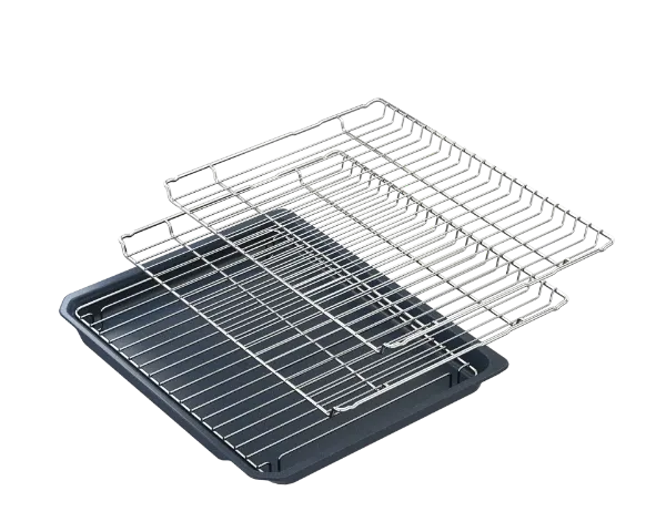 Blomberg ROEN8232WBP 72L Single Electric Oven - Black_trays
