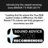 Sony K75XR75M2PB.UKA 75" BRAVIA 7 II True RGB LED 4K Google TV with AI XR Processor - Black_sound advice
