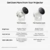 Samsung SP-LFF3HLAXXXU Freestyle+ Full HD Portable Projector - Cloud White_features 2