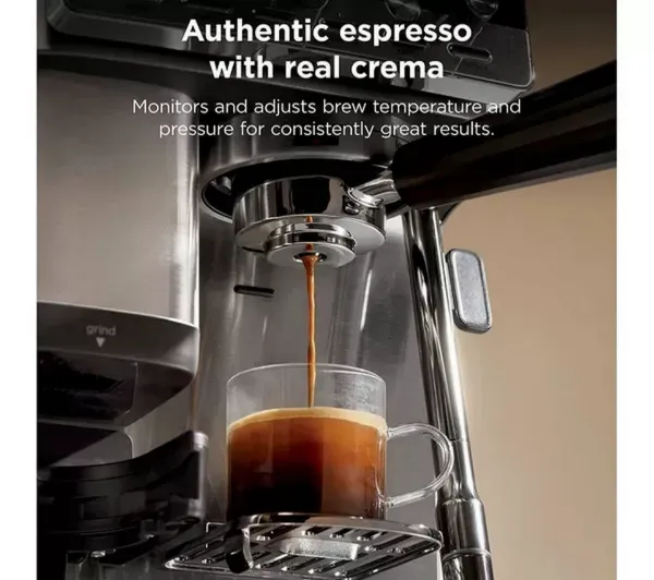 Ninja ES301UK Luxe Café MINI Espresso Machine - Black/ Silver_authentic