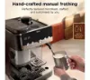 Ninja ES301UK Luxe Café MINI Espresso Machine - Black/ Silver_hand crafted