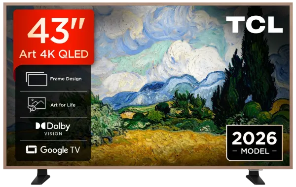 TCL 43A400 PRO-UK 43" 4K Ultra HD QD-MINI LED AI Art TV_main