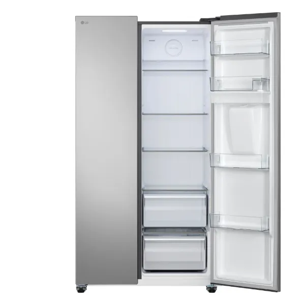LG GSFC31PYPE American Style Total No Frost Fridge Freezer - Prime Silver