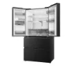 Haier HFR59F18CWMB French Door Style Fridge Freezer - Black