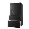 Haier HFR59F18CWMB French Door Style Fridge Freezer - Black