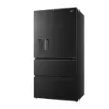 Haier HFR59F18CWMB French Door Style Fridge Freezer - Black