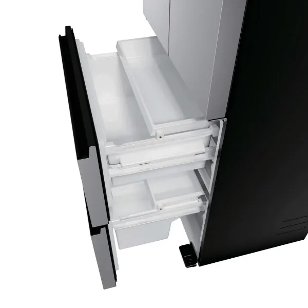 Haier HFKR5718DNMM 60/40 Total No Frost Multi-door Fridge Freezer - Inox