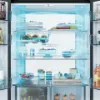 Haier HFKR5718DNMM 60/40 Total No Frost Multi-door Fridge Freezer - Inox