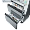 Haier HFKR5718DNMM 60/40 Total No Frost Multi-door Fridge Freezer - Inox
