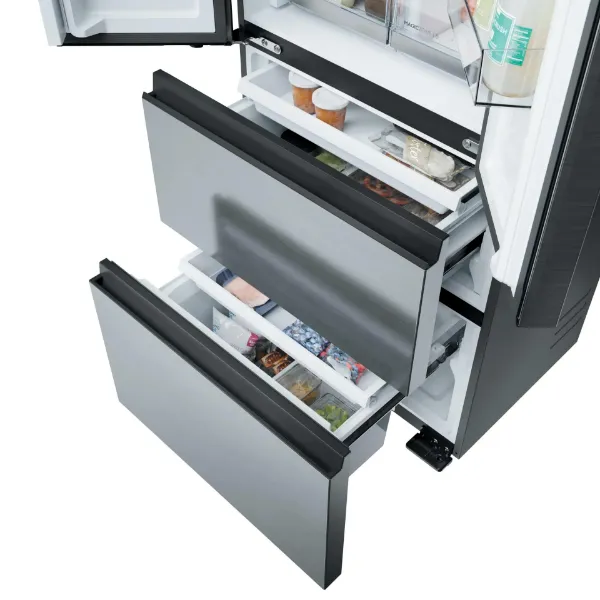 Haier HFKR5718DNMM 60/40 Total No Frost Multi-door Fridge Freezer - Inox