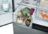 Haier HFKR5718DNMM 60/40 Total No Frost Multi-door Fridge Freezer - Inox