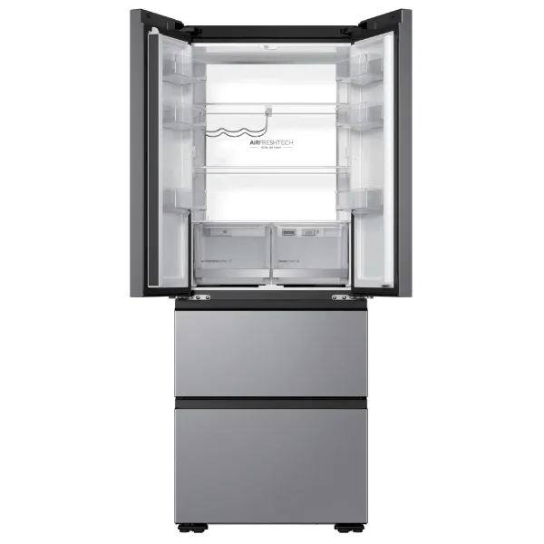 Haier HFKR5718DNMM 60/40 Total No Frost Multi-door Fridge Freezer - Inox