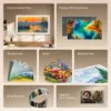 TCL 55A400 PRO-UK 55" 4K Ultra HD QD-MINI LED AI Art TV - Black_features
