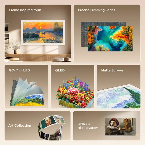 TCL 75A400 PRO-UK 75" 4K Ultra HD QD-MINI LED AI Art TV_features