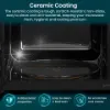 Hisense H23MOBS5H4UK 23 Litres Solo Microwave - Black_coating